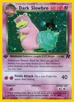 Dark Slowbro 12/82 Team Rocket