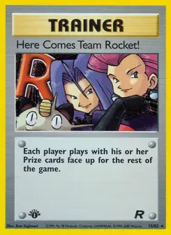 Here Comes Team Rocket! 15/82 Team Rocket