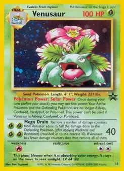 Venusaur 13/53 Wizards Black Star Promos Pokémon card