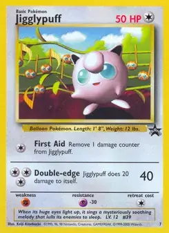 Jigglypuff 7/53 Wizards Black Star Promos Pokémon card