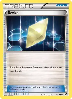 Revive 102/114 Black & White Pokémon card
