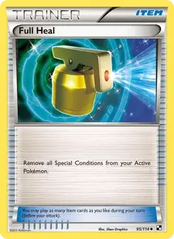 Full Heal 95/114 Black & White Pokémon card