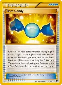 Rare Candy 105/101 Plasma Blast