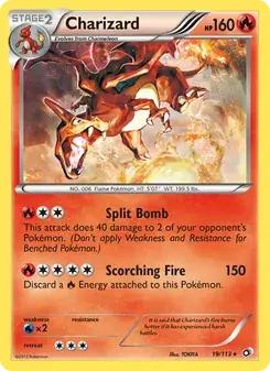 Charizard 19/113 Legendary Treasures