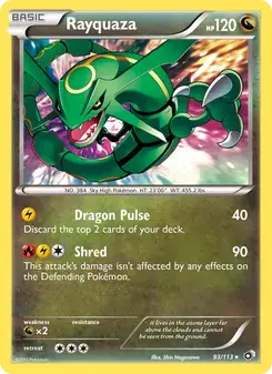 Rayquaza 93/113 Legendary Treasures