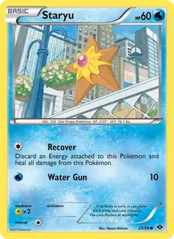 Staryu 23/99 Next Destinies Pokémon card