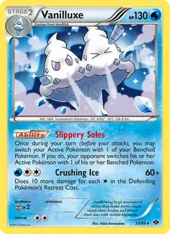 Carta Pokémon Vanilluxe 33/99 de Next Destinies