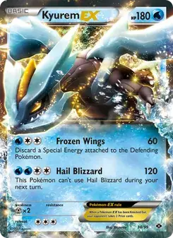 Kyurem-EX 38/99 Next Destinies Pokémon card