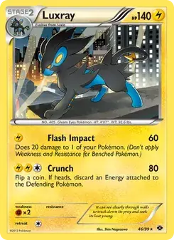 Luxray 46/99 Next Destinies Pokémon Karte