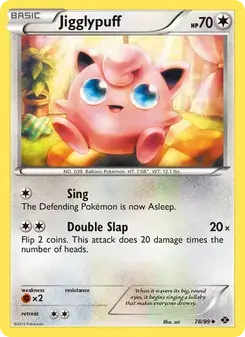 Jigglypuff 78/99 Next Destinies Pokémon card