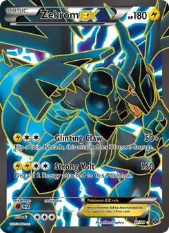 Zekrom-EX 97/99 Next Destinies Pokémon card