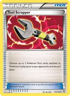 Tool Scrapper 116/124 Dragons Exalted Pokémon card