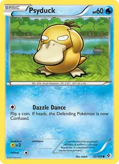 Psyduck 32/149 Boundaries Crossed Pokémon Karte