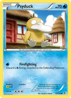Psyduck 33/149 Boundaries Crossed Pokémon Karte