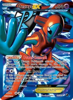 Deoxys-EX 111/116 Plasma Freeze Pokémon card