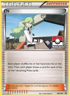 N BW100 BW Black Star Promos Pokémon card