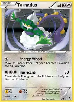 Tornadus BW42 BW Black Star Promos Pokémon card