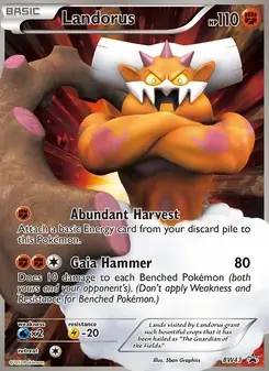 Landorus BW43 BW Black Star Promos Pokémon card