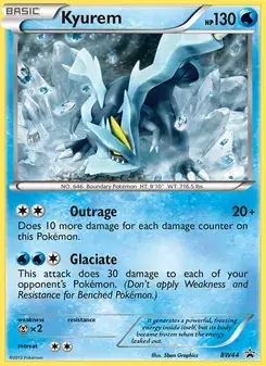 Kyurem BW44 BW Black Star Promos Pokémon card