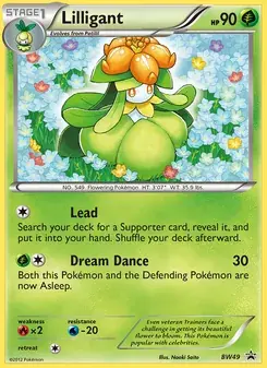 Lilligant BW49 BW Black Star Promos Pokémon card