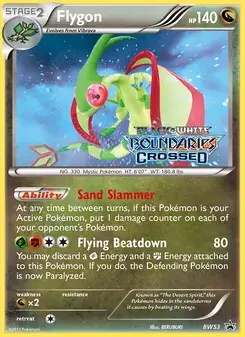 Flygon BW53 BW Black Star Promos Pokémon card