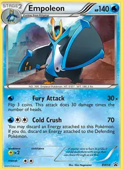 Empoleon BW56 BW Black Star Promos Pokémon card