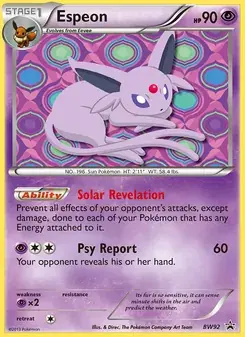 Espeon BW92 BW Black Star Promos Pokémon card