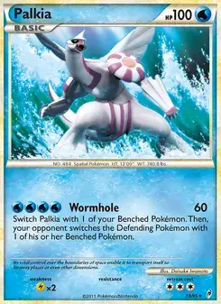 Palkia 19/95 Call of Legends Pokémon card