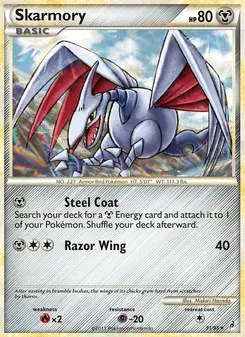 Skarmory 31/95 Call of Legends Pokémon card