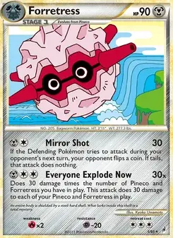 Forretress 5/95 Call of Legends Pokémon card