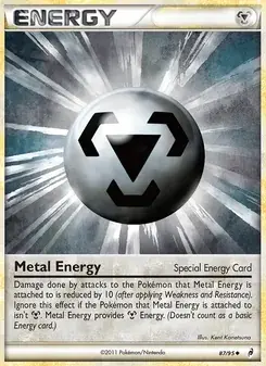 Metal Energy 87/95 Call of Legends Pokémon card