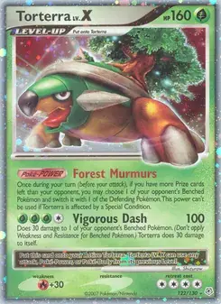 Torterra 122/130 Diamond & Pearl Pokémon card