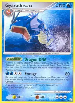 Gyarados 26/123 Mysterious Treasures Pokémon card