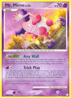 Mr. Mime 30/123 Mysterious Treasures Pokémon card