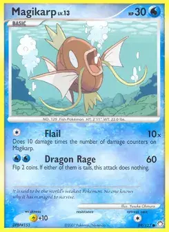 Magikarp 89/123 Mysterious Treasures Pokémon card