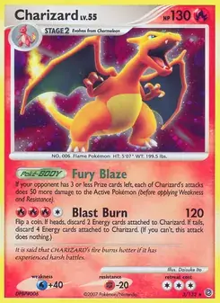 Charizard 3/132 Secret Wonders Pokémon card