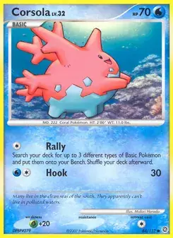Corsola 84/132 Secret Wonders Pokémon card