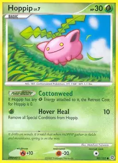 Hoppip 90/132 Secret Wonders Pokémon card