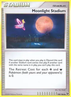 Moonlight Stadium 100/106 Great Encounters Pokémon card