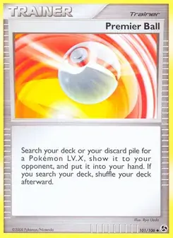 Premier Ball 101/106 Great Encounters Pokémon card