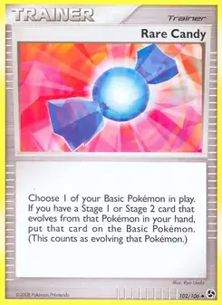 Rare Candy 102/106 Great Encounters Pokémon card