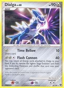 Dialga 16/106 Great Encounters Pokémon card