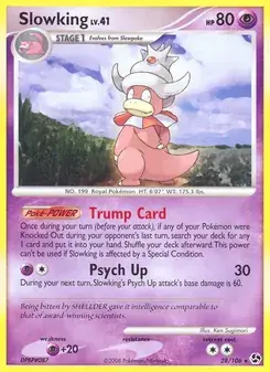 Slowking 28/106 Great Encounters Pokémon card