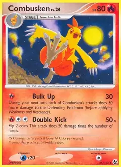 Combusken 35/106 Great Encounters Pokémon card