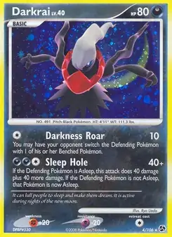 Darkrai 4/106 Great Encounters Pokémon card