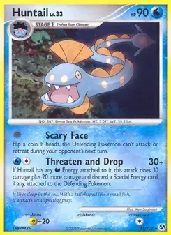 Huntail 42/106 Great Encounters Pokémon card