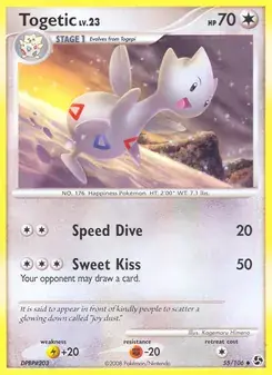 Togetic 55/106 Great Encounters Pokémon card