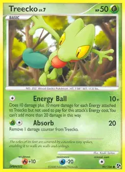 Treecko 90/106 Great Encounters Pokémon card