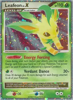 Leafeon 99/100 Majestic Dawn Pokémon card