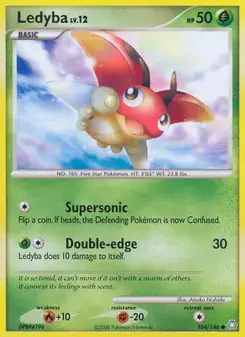 Ledyba 104/146 Legends Awakened Pokémon card